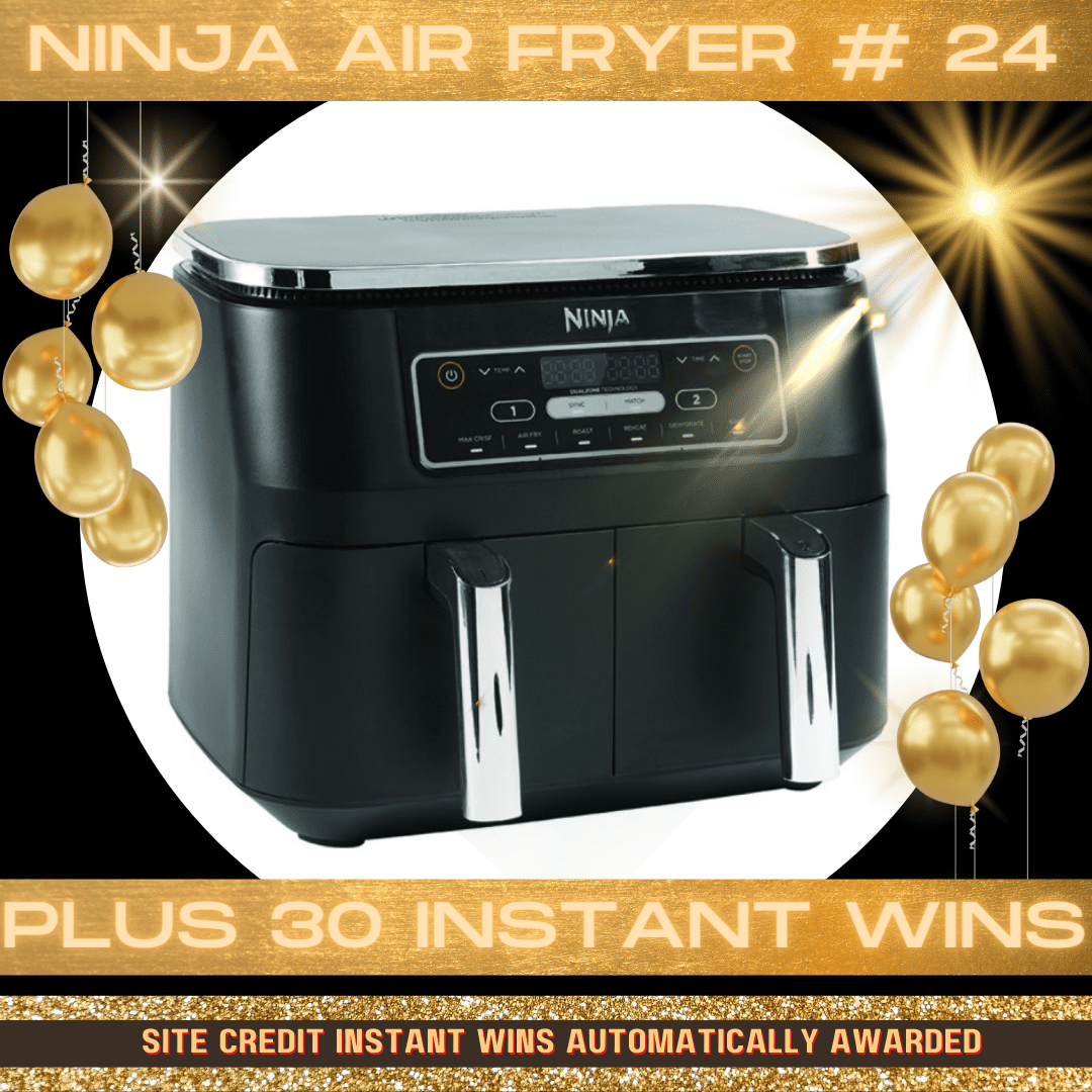 Ninja Foodi Dual Zone AF300UK Air Fryer 24 Plus 30 Instant Wins