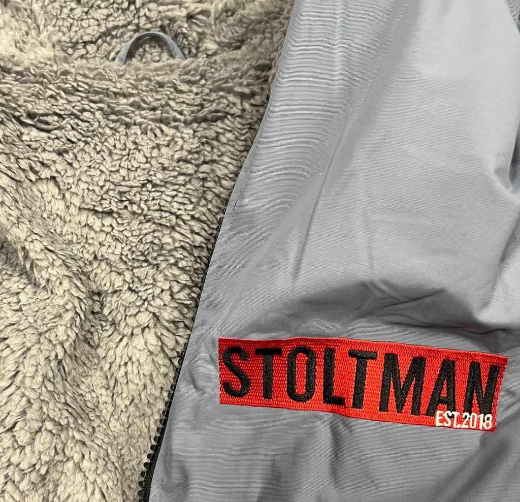 2 x Stoltman Brothers Swimming Robes – Iced Grey – Highland Prize Giveaways