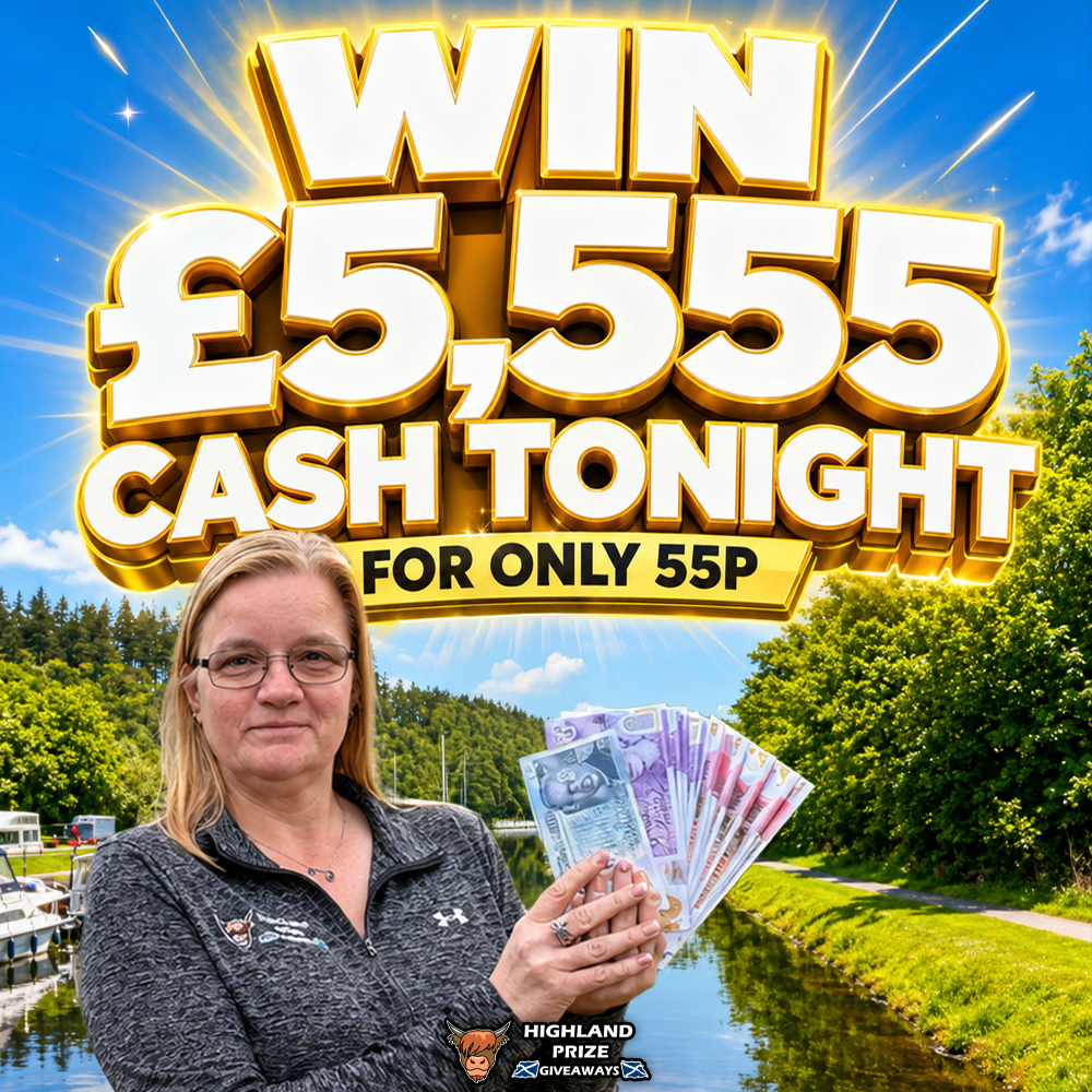 ALL THE 5’S – £5,555 CASH MAIN PRIZE + 55 INSTANT WINS