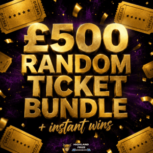 £500 RANDOM TICKET BUNDLE + 50 INSTANT WINS