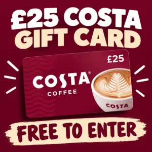 COSTA £25 GIFT CARD
