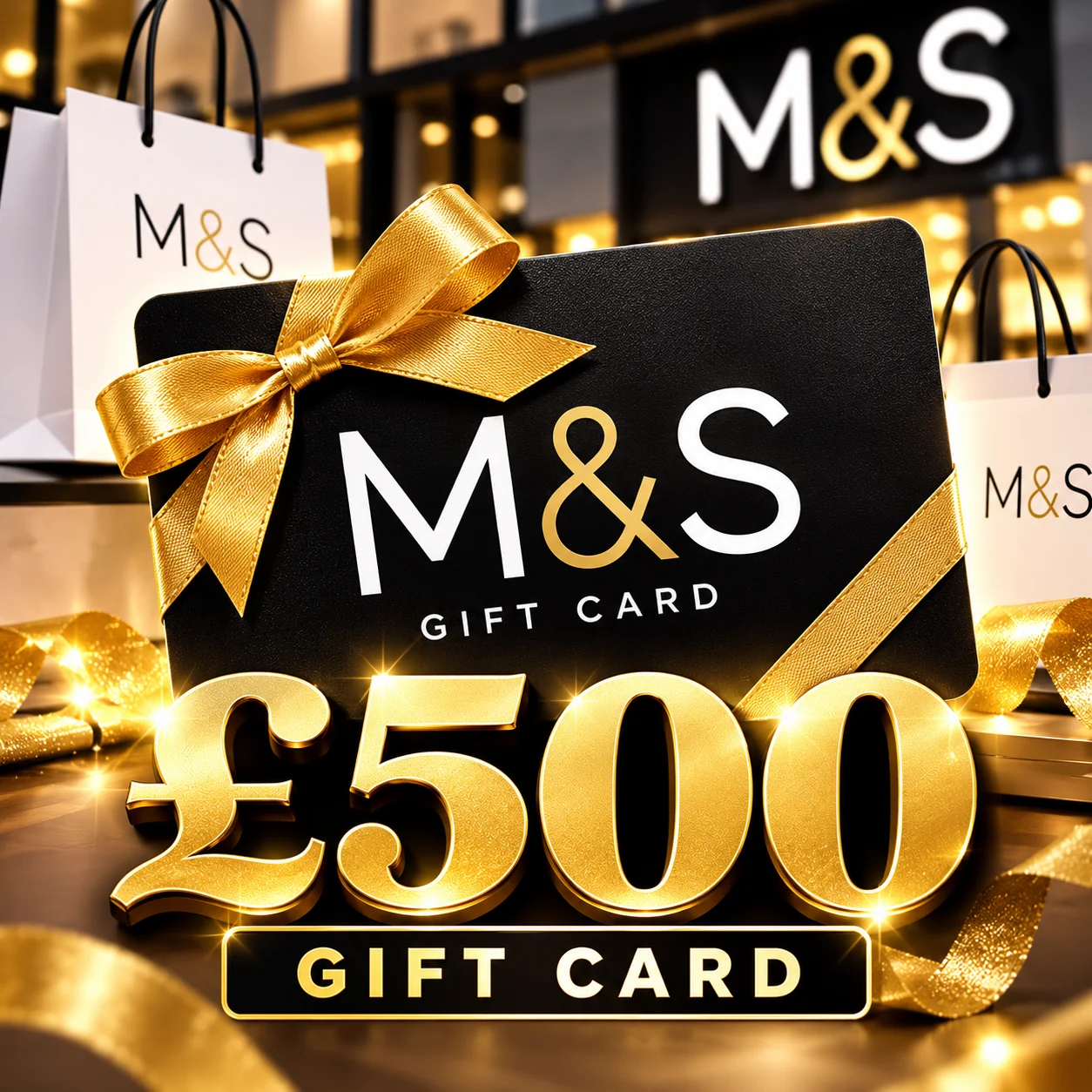 £500 M & S GIFT CARD