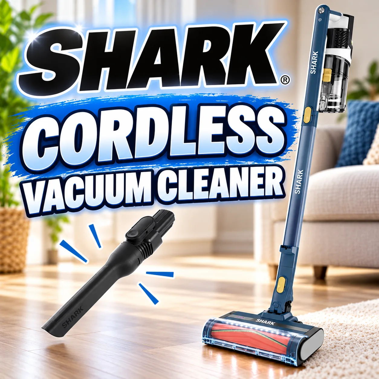 SHARK CORDLESS VACUUM CLEANER