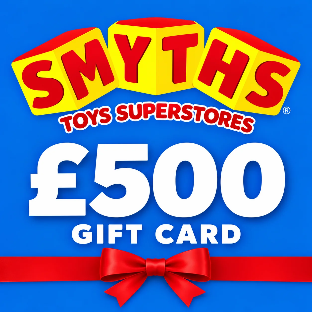 £500 SMYTHS TOYS GIFT CARD
