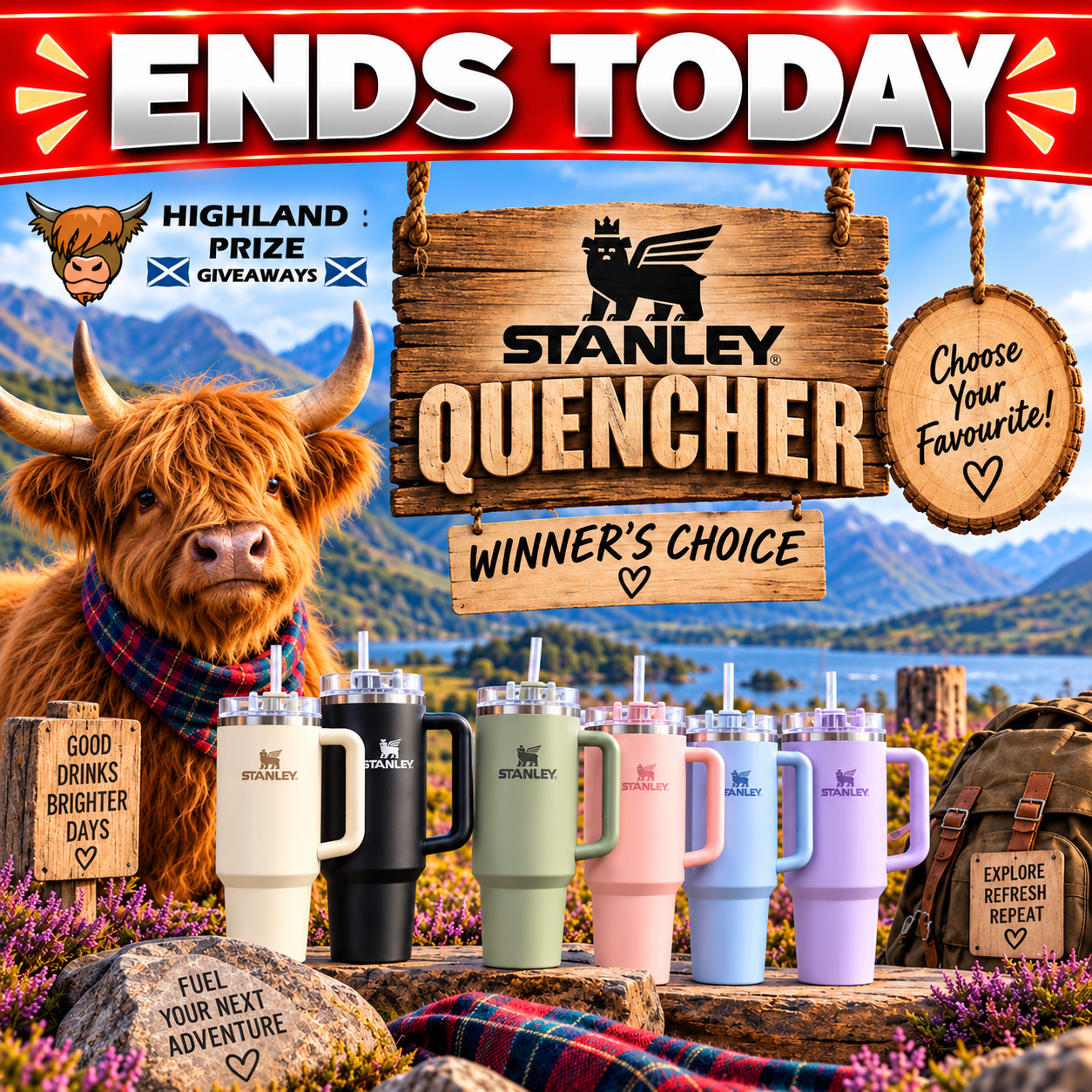 STANLEY QUENCHER TUMBLER – WINNER’S CHOICE
